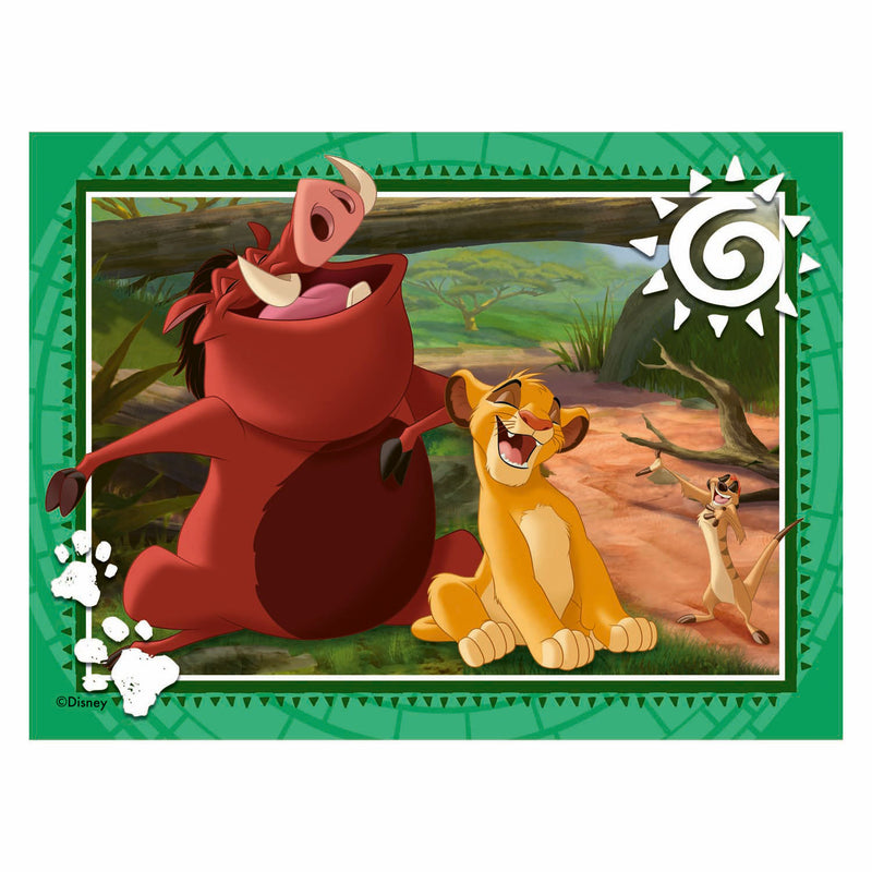 Load image into Gallery viewer, Ravensburger the lion king 4-in-1 puzzel
