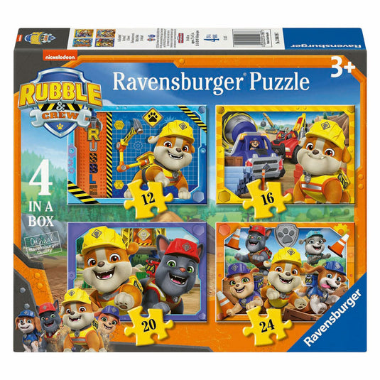 Ravensburger rubble crew 4-in-1 puzzel