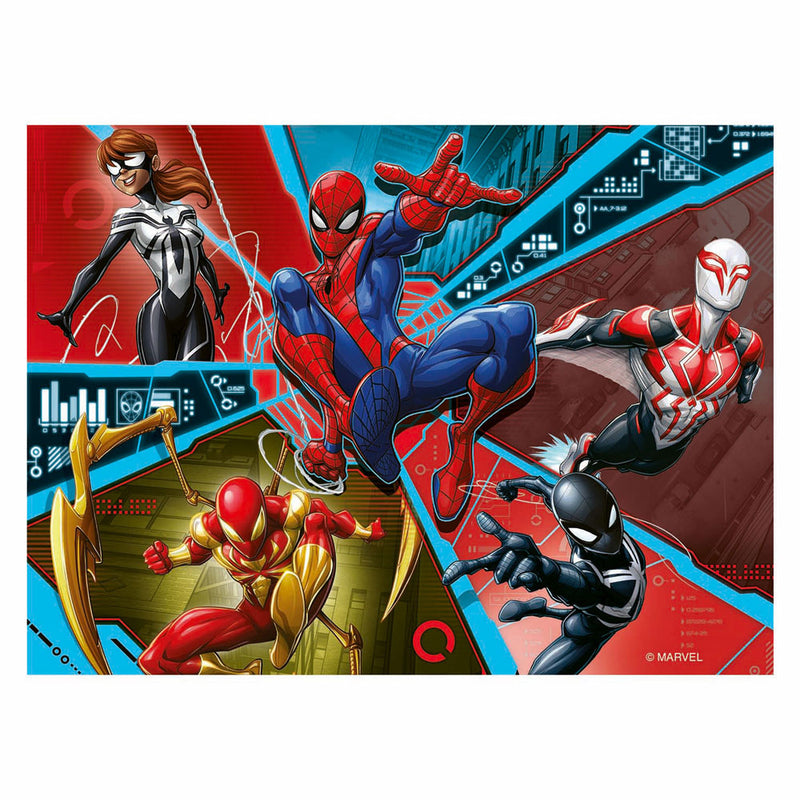 Load image into Gallery viewer, Ravensburger legpuzzel spiderman - 4 puzzels
