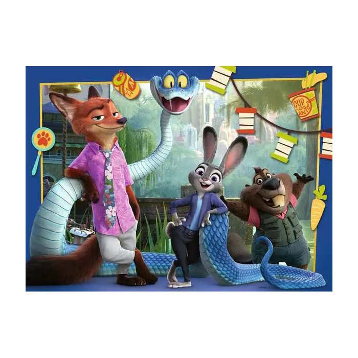 Load image into Gallery viewer, Ravensburger puzzel zootopia 2 100st

