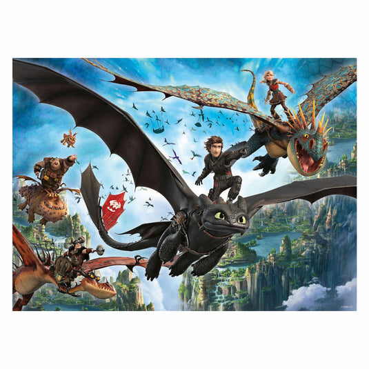 Ravensburger legpuzzel draken en helden - 150st. xxl
