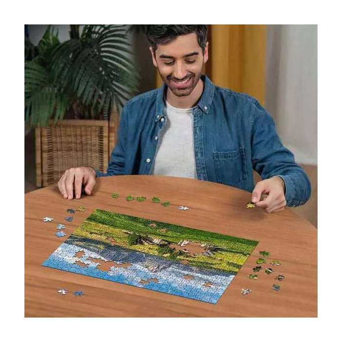 Load image into Gallery viewer, Ravensburger legpuzzel landschap - 500st.
