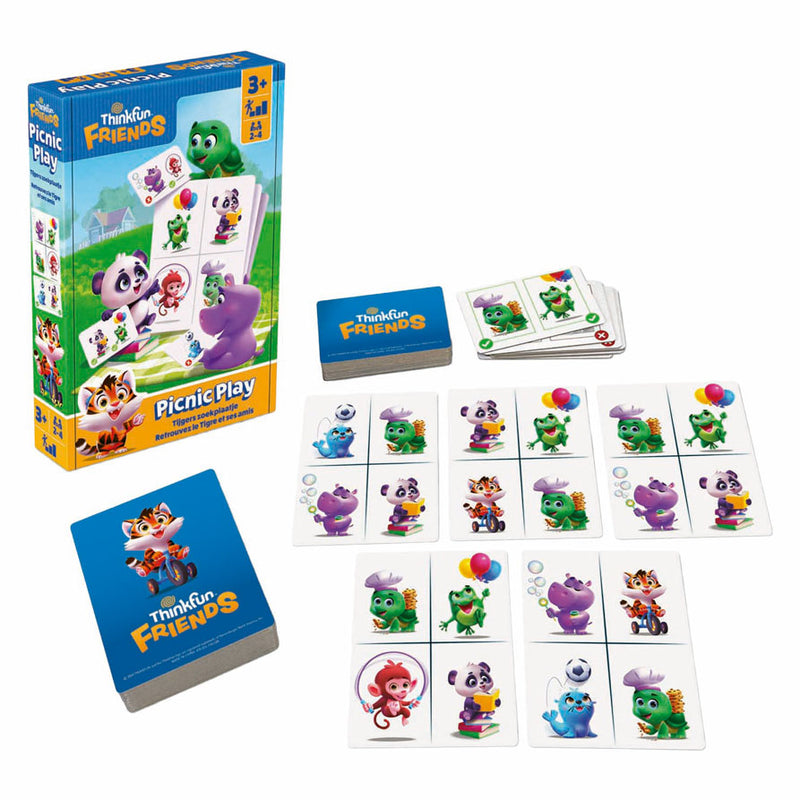 Load image into Gallery viewer, Thinkfun denkspel friends picnic play voor kinderen en volwassenen.
