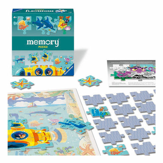 Ravensburger memory puzzle onderwater