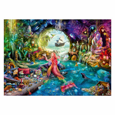 Ravensburger puzzel mermaid's treasure - legpuzzel - stukjes
