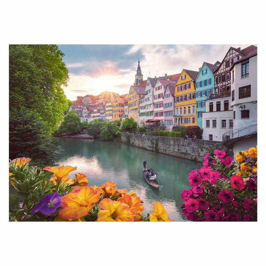 Ravensburger puzzel ausflug nach tübingen - legpuzzel - 1000 stukjes