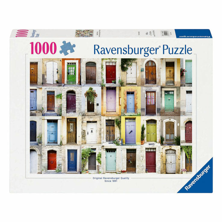 Load image into Gallery viewer, Ravensburger legpuzzel prachtige deuren in de provence - 1000st.
