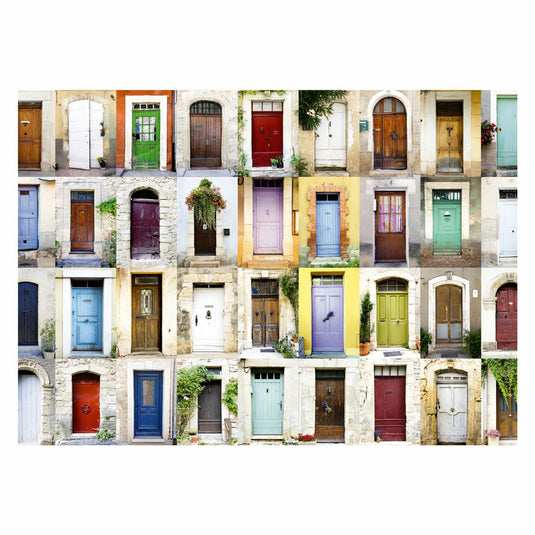 Ravensburger puzzel beautiful doors in the provence - legpuzzel - 1000 stukjes