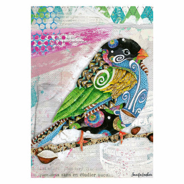 Ravensburger puzzel swirly bird - legpuzzel - 1000 stukjes