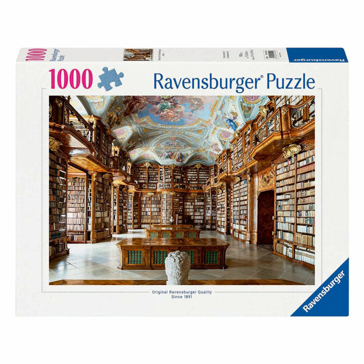 Load image into Gallery viewer, Ravensburger legpuzzel new york publieke bibliotheek - 1000st.
