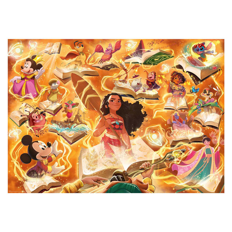 Load image into Gallery viewer, Ravensburger legpuzzel disney lorcana glimmers of the realm: amber - 1000st.

