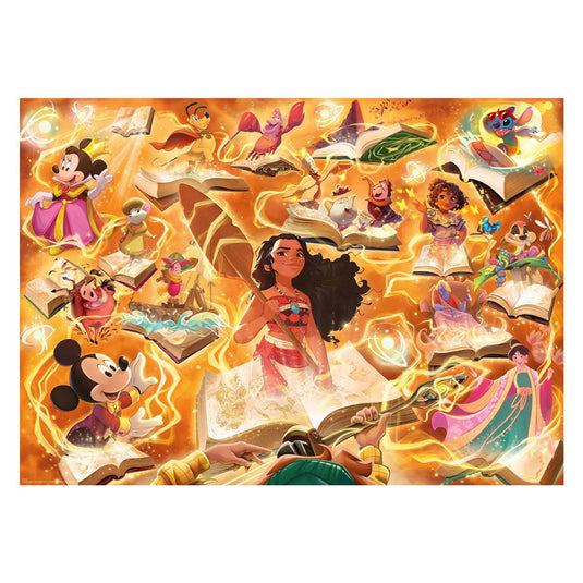 Ravensburger legpuzzel disney lorcana glimmers of the realm: amber - 1000st.