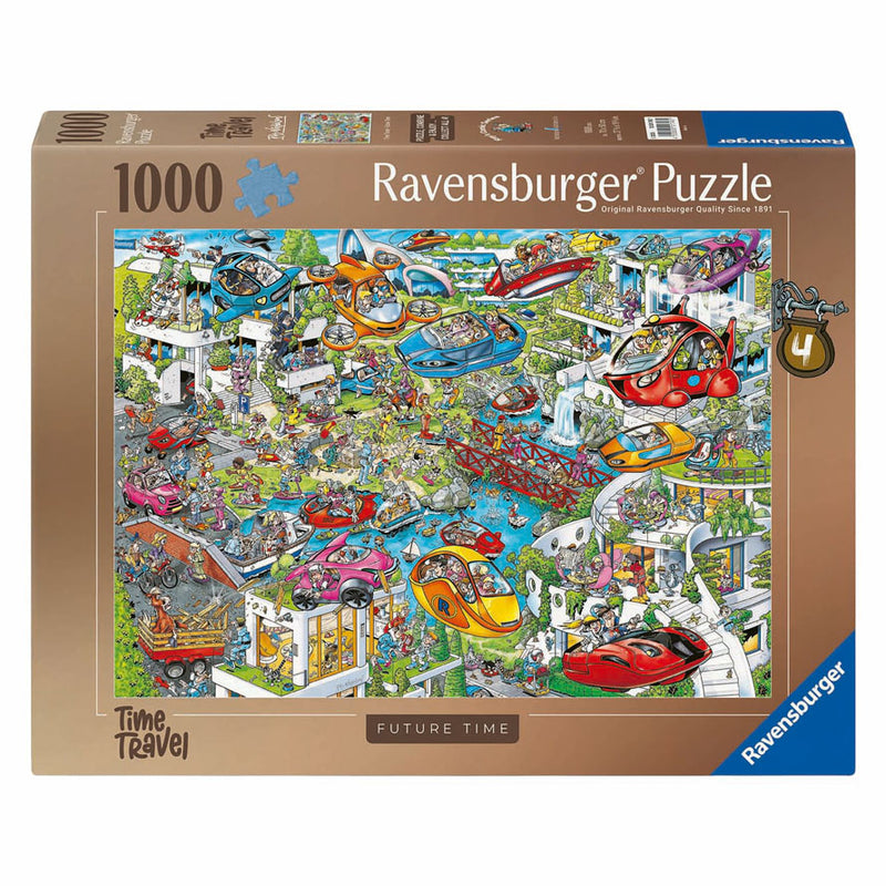 Load image into Gallery viewer, Ravensburger legpuzzel time travel 4 toekomst - 1000st.
