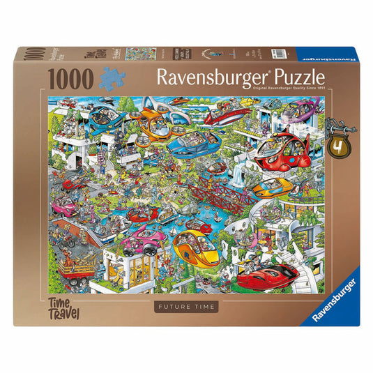 Ravensburger legpuzzel time travel 4 toekomst - 1000st.