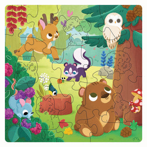 Ravensburger houten legpuzzel bosdieren - 22st.