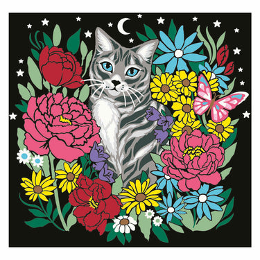 Ravensburger schilderen op nummer set pixie cold kat creatief pakket.