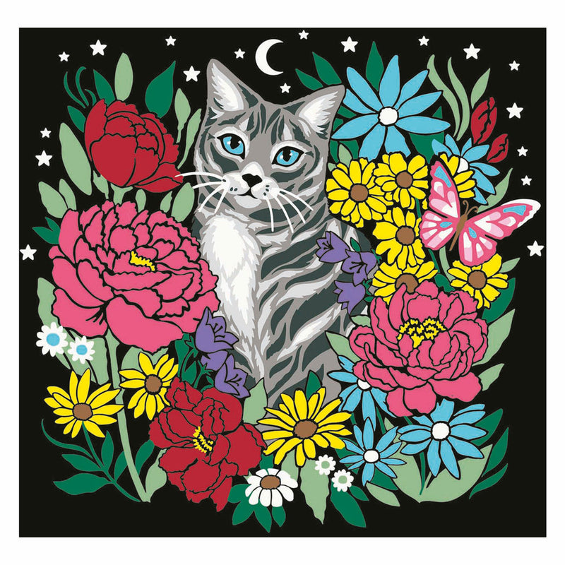 Load image into Gallery viewer, Ravensburger schilderen op nummer set pixie cold kat creatief pakket.
