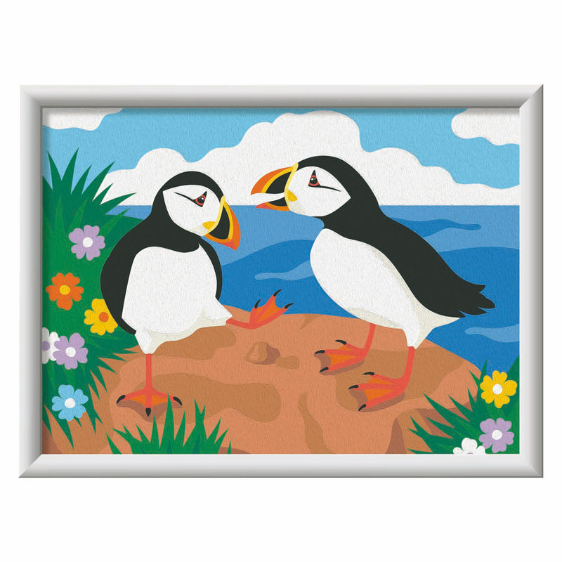 Load image into Gallery viewer, Ravensburger creart schilderen op nummer - papegaai duikers
