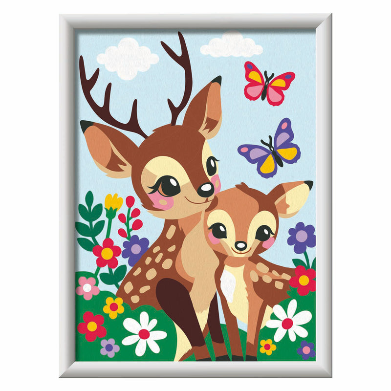 Load image into Gallery viewer, Ravensburger creart schilderen op nummer - vrolijke herten
