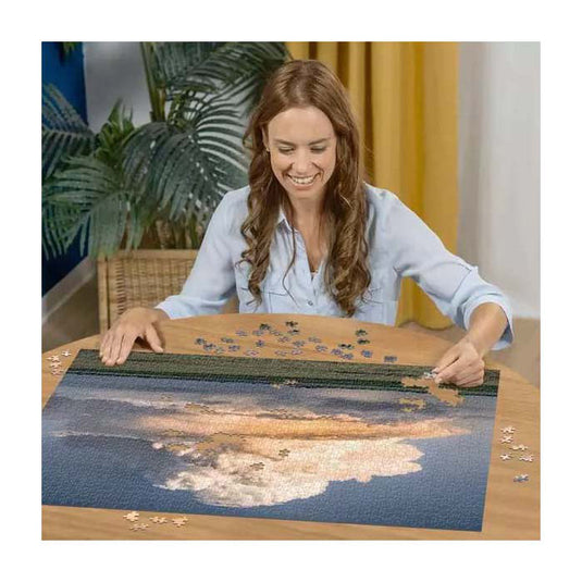 Ravensburger legpuzzel landschap cumulus epos 1500 stukjes puzzel.