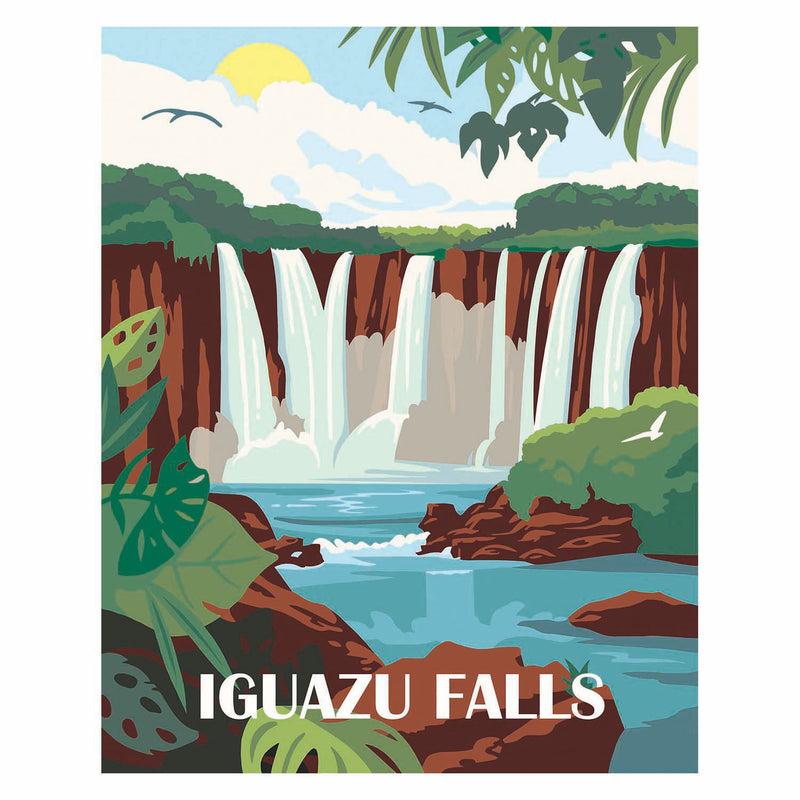 Load image into Gallery viewer, Ravensburger creart schilderen op nummer - iguazu watervallen
