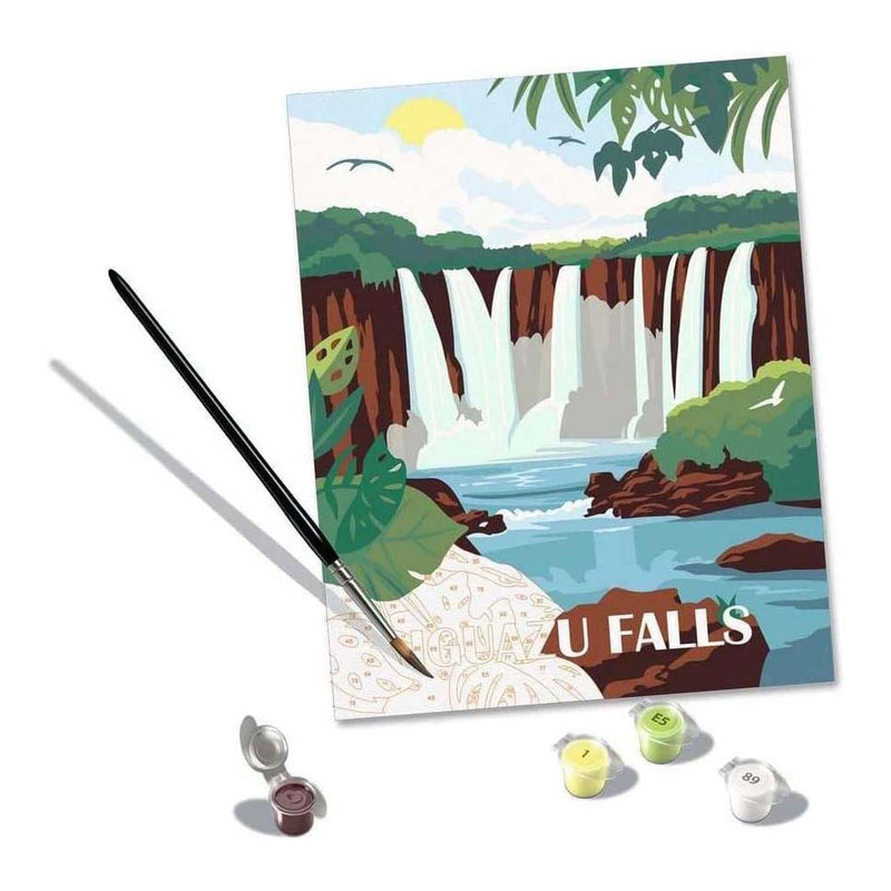 Load image into Gallery viewer, Ravensburger creart schilderen op nummer - iguazu watervallen
