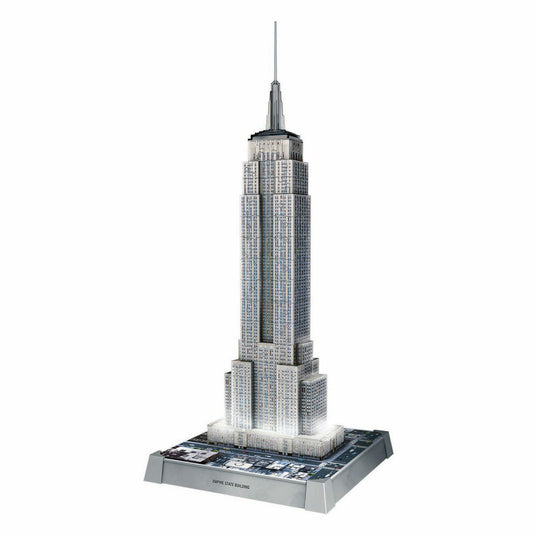 Ravensburger 3d puzzel iconics empire state building - met licht - 241st.