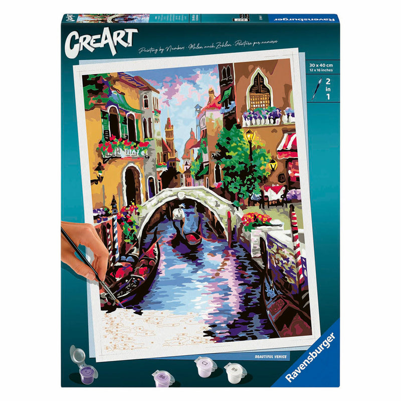 Load image into Gallery viewer, Ravensburger creart schilderen op nummer - prachtig venetie
