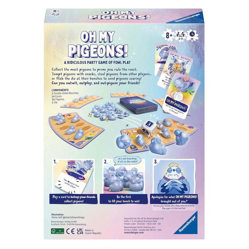 Load image into Gallery viewer, Ravensburger oh my pigeons spel - 2-5 spelers
