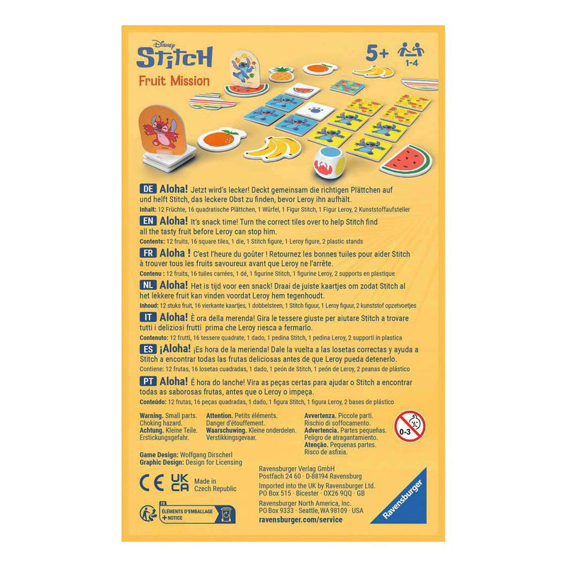 Load image into Gallery viewer, Ravensburger stitch fruit mission spel - 2-4 spelers
