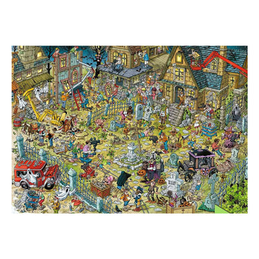 Ravensburger – movie set 2: haunted house – legpuzzel – 1000 stukjes