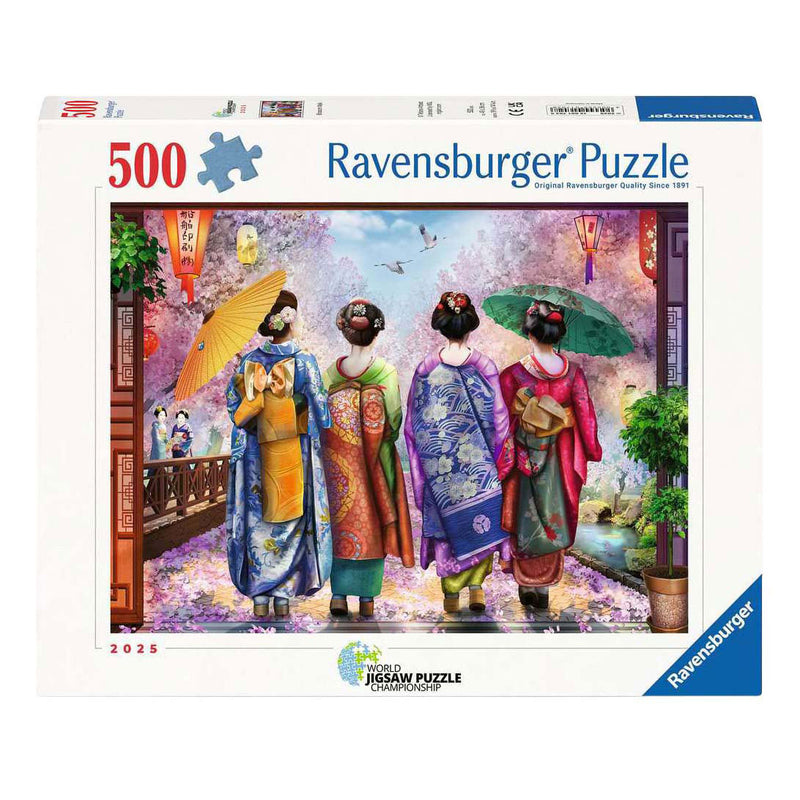 Load image into Gallery viewer, Ravensburger legpuzzel blossom walk - 500st.
