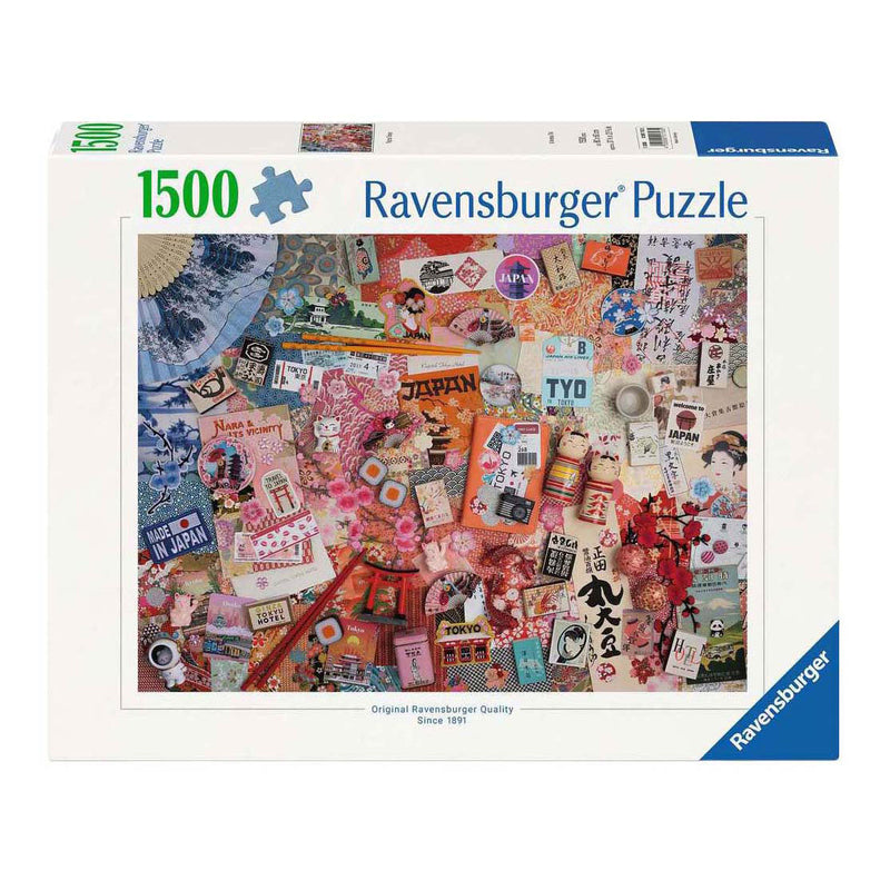 Load image into Gallery viewer, Ravensburger legpuzzel trip to tokyo - 1500st.
