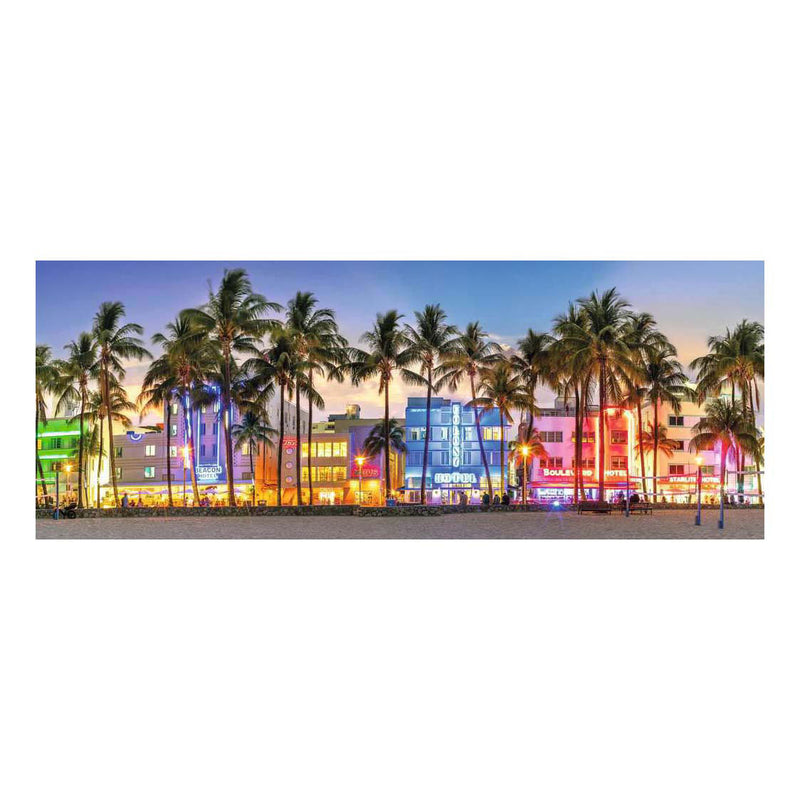 Load image into Gallery viewer, Ravensburger legpuzzel night glow on ocean drive - 1000st.
