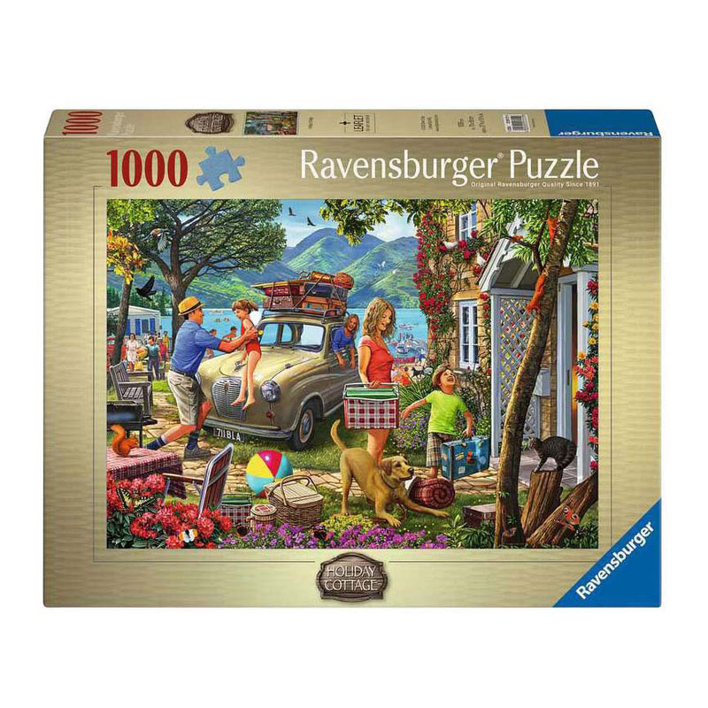Load image into Gallery viewer, Ravensburger legpuzzel holiday cottage - 1000st.
