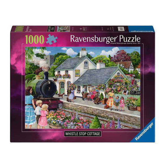 Ravensburger legpuzzel whistle stop cottage - 1000st.