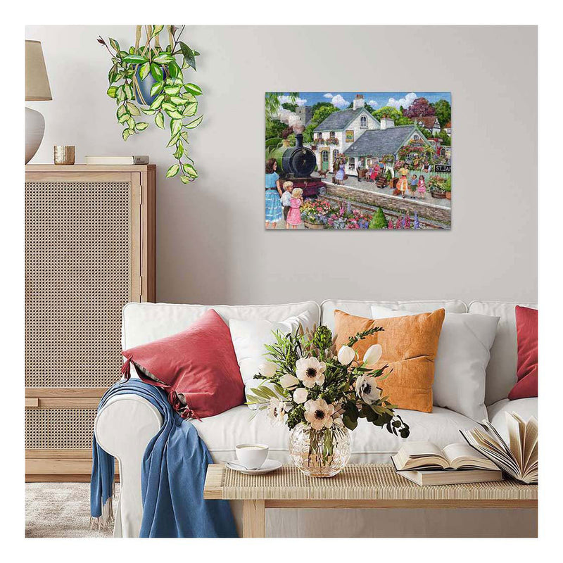 Load image into Gallery viewer, Ravensburger â€“ whistle stop cottage â€“ legpuzzel â€“ 1000 stukjes
