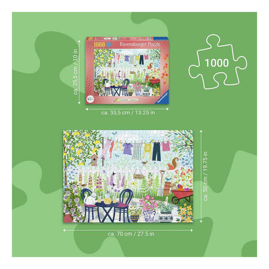 Ravensburger – zomertuin – legpuzzel – 1000 stukjes