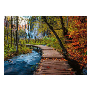Ravensburger puzzel autumnal wood trail 1000 stukjes