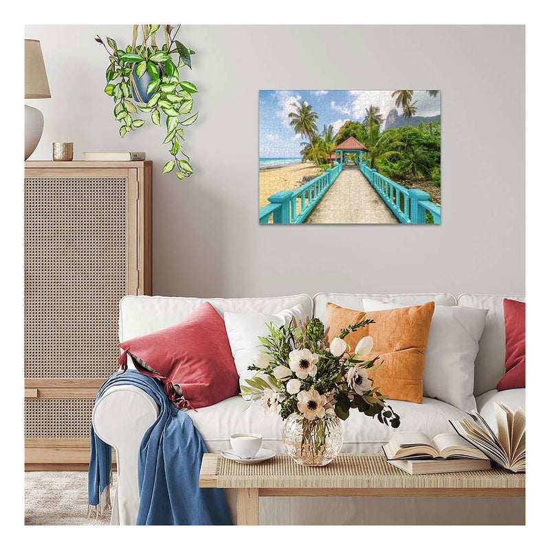 Load image into Gallery viewer, Ravensburger legpuzzel colorful bridge in malaysia - 1000st.
