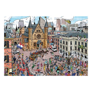 Ravensburger – cities of the world: den haag – legpuzzel – 1000 stukjes