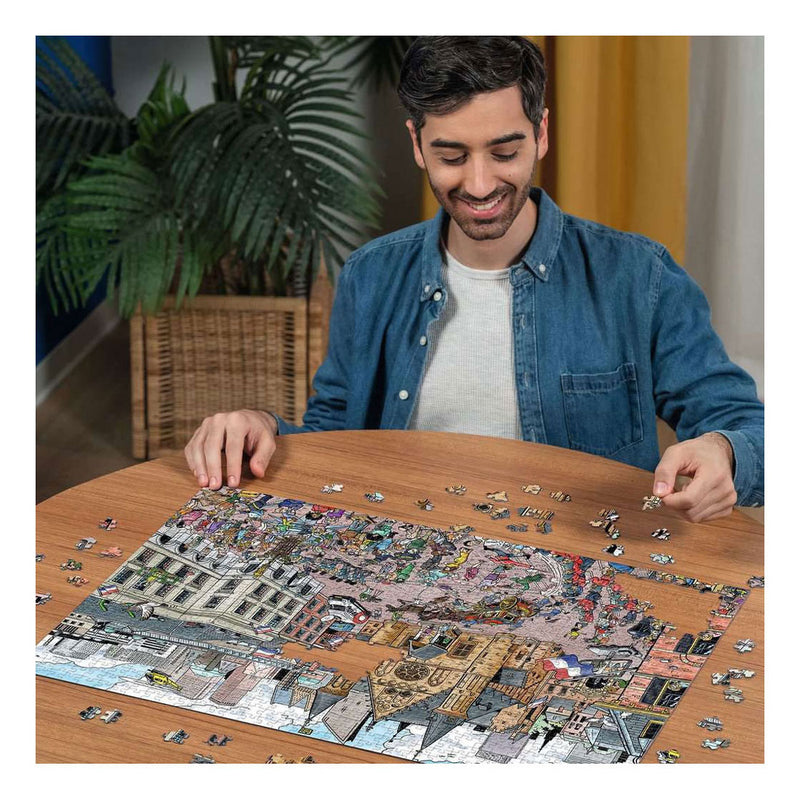 Load image into Gallery viewer, Ravensburger legpuzzel fleroux den haag - 1000st.
