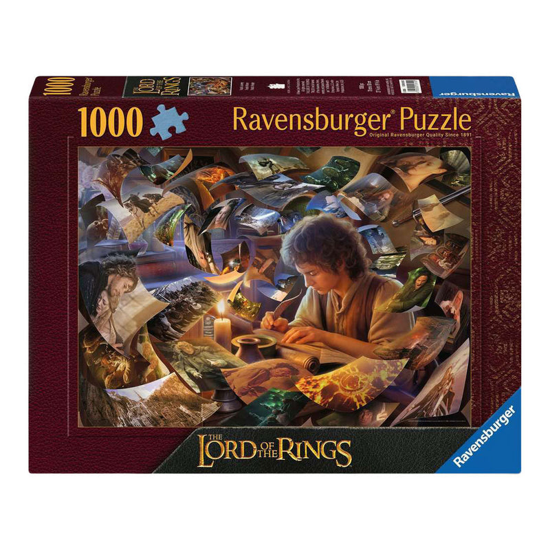 Load image into Gallery viewer, Ravensburger legpuzzel lotr frodo's journey - 1000st.
