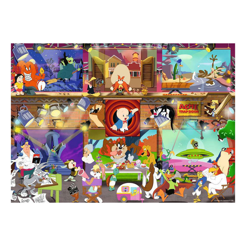 Load image into Gallery viewer, Ravensburger legpuzzel looney tunes studio - 1000st.
