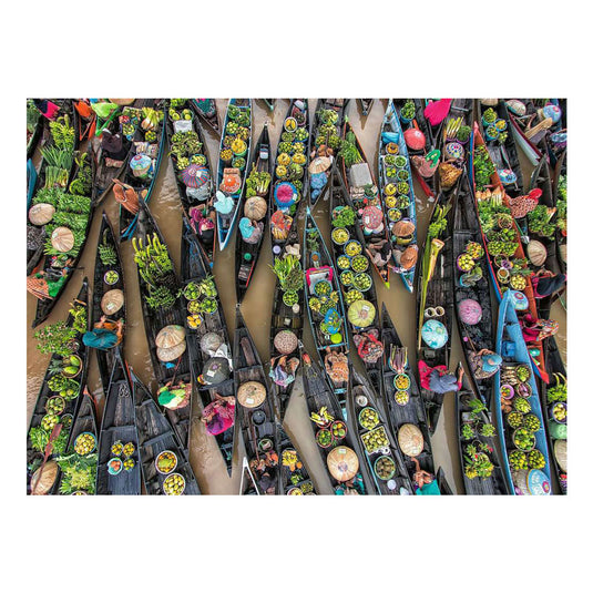 Ravensburger legpuzzel colorful markets no 1 - 500st.