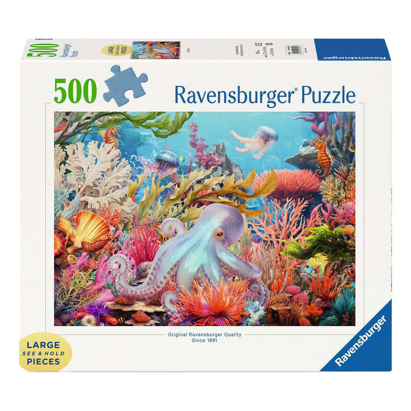 Load image into Gallery viewer, Ravensburger legpuzzel reef life - 500 xl st.
