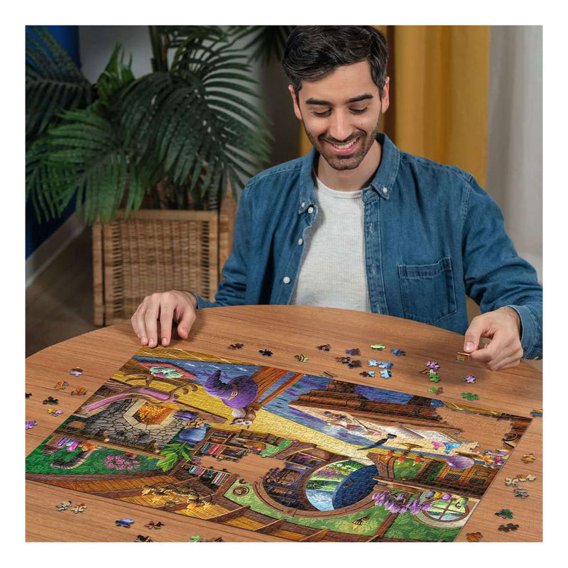 Load image into Gallery viewer, Ravensburger legpuzzel charmed cottage - 1000st.
