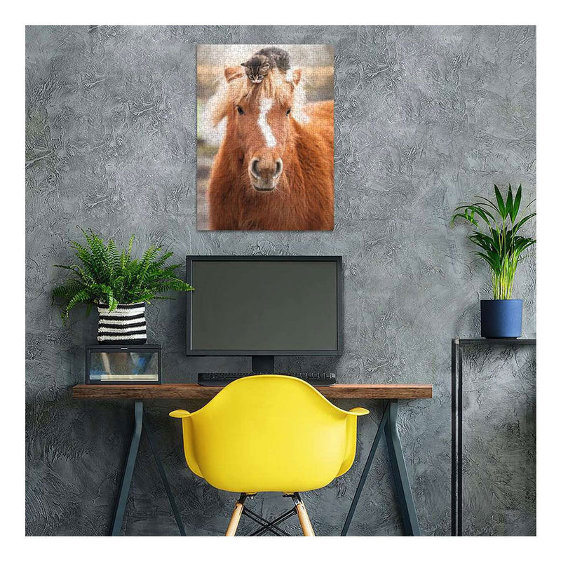 Load image into Gallery viewer, Ravensburger – pony and cat – legpuzzel – 500 stukjes
