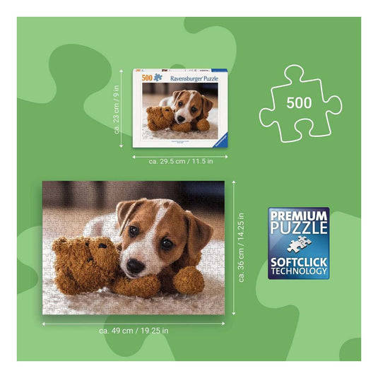Ravensburger puzzel cuddly buddies 500st