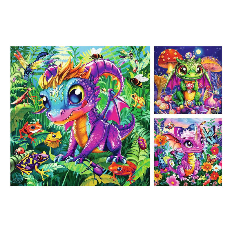 Load image into Gallery viewer, Ravensburger – baby garden dragons – kinderpuzzel – 150 xxl stukjes
